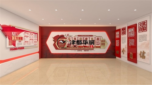 銀川展廳裝修設計項目|津都華麗設計