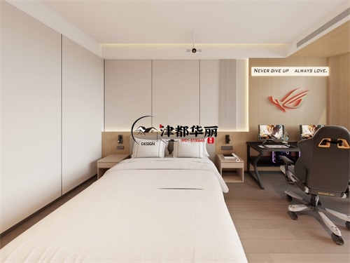 銀川電競酒店裝修設計項目|津都華麗設計