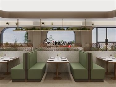 銀川餐廳裝修設(shè)計(jì)項(xiàng)目|津都華麗設(shè)計(jì)