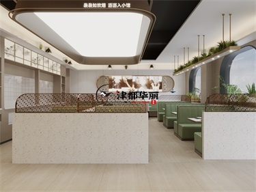 銀川餐廳裝修設(shè)計(jì)項(xiàng)目|津都華麗設(shè)計(jì)