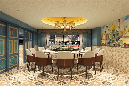 銀川餐廳裝修設(shè)計(jì)項(xiàng)目|津都華麗設(shè)計(jì)