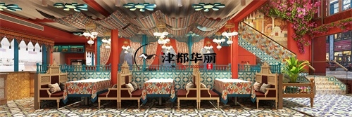 銀川餐廳裝修設(shè)計(jì)項(xiàng)目|津都華麗設(shè)計(jì)