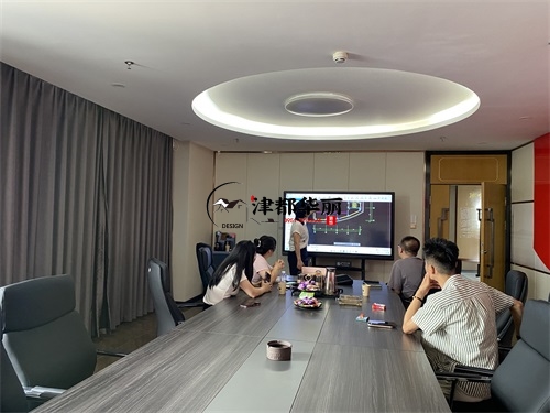 銀川辦公樓裝修設(shè)計項目|津都華麗設(shè)計