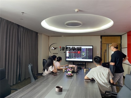 銀川辦公樓裝修設(shè)計項目|津都華麗設(shè)計