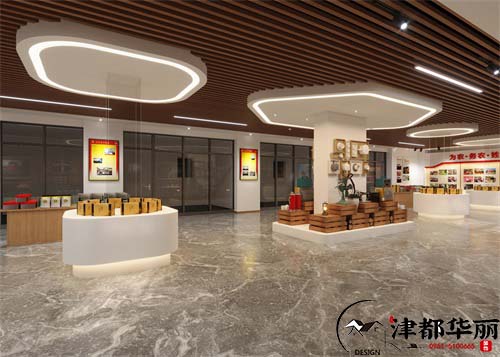 銀川農業展廳裝修設計項目|津都華麗設計