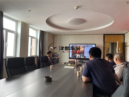 銀川辦公樓裝修設計項目|津都華麗設計