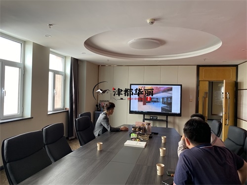 銀川辦公樓裝修設計項目|津都華麗設計