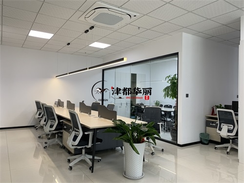 銀川辦公室裝修設計項目|津都華麗設計