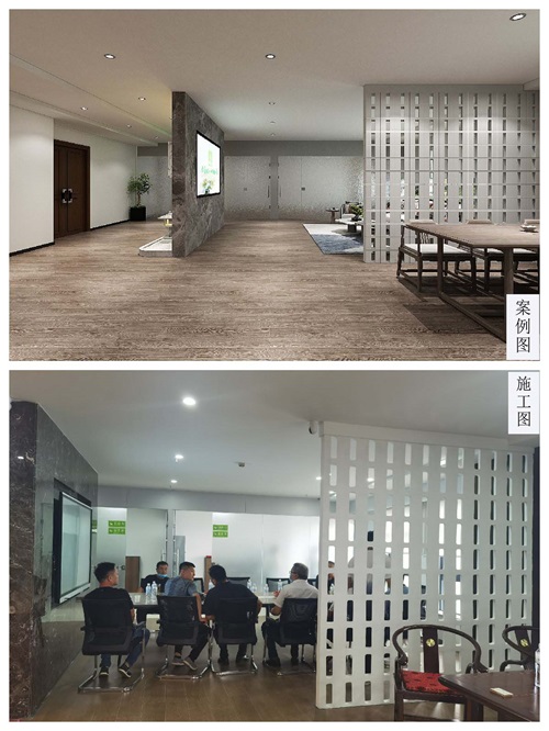 銀川辦公室裝修設計項目|津都華麗設計