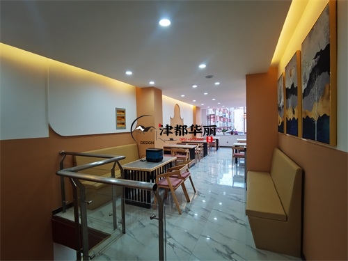 銀川餐廳裝修設計項目|津都華麗設計