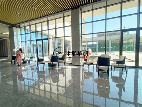 銀川售樓部大廳裝修設計項目|津都華麗設計