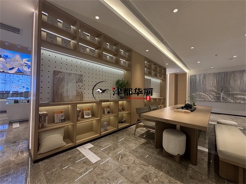 銀川售樓部展廳裝修設計項目|津都華麗設計