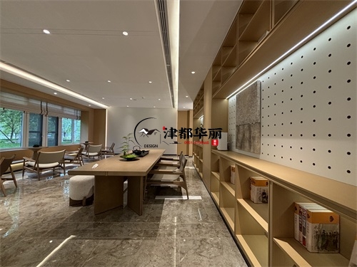 銀川售樓部展廳裝修設計項目|津都華麗設計