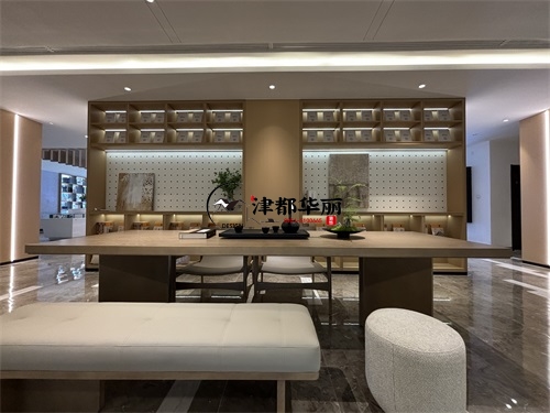銀川售樓部展廳裝修設計項目|津都華麗設計