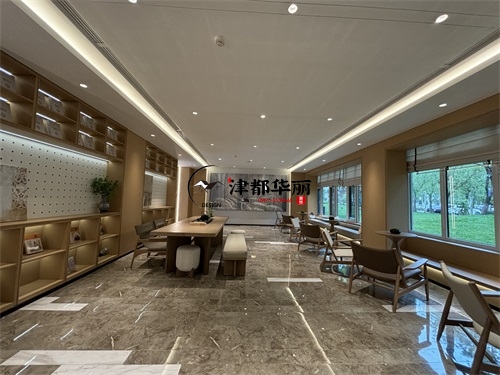 銀川售樓部展廳裝修設計項目|津都華麗設計